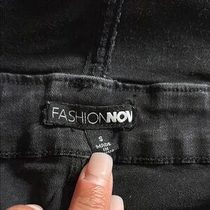 Fashion Nova Charcoal Black Jeans